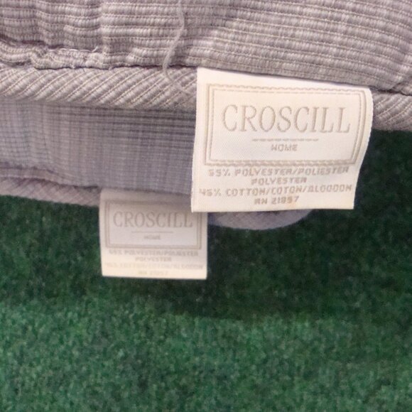 Croscill Home Pillow Set 4 Piece Pewter & Olive - Picture 10 of 11